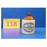 July 1986 Red Wing Liquor Commemorative Jug