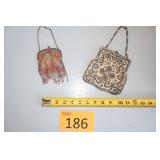 Two Vintage Art Deco Flapper Purses