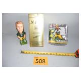 Aaron Rodgers/Brett Favre Action Bobble Heads