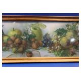 Vintage Yard Long Fruit Portrait