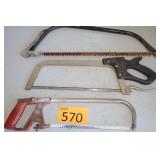 Three Hand Saws