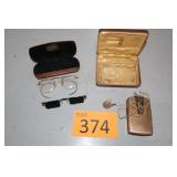 Zenith Pocket Radio, Two Sets Eye Glasses