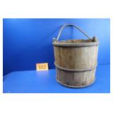 18th Century Wooden Stave Water Bucket