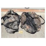 Two Large Hunting Duffel Bags