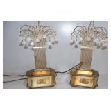 Hollywood Regency Waterfall Table Lamp
