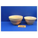 Yellow Ware Vintage Pottery
