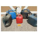 Five Fuel Cans