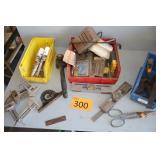 Metal Cutters, Levels, Corner Brass Holders
