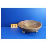 Franken Wooden Hand Etched / Turned Bowl