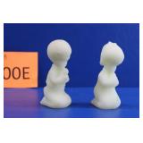 Vintage Fenton Praying Boy & Girl