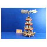 4 Tier Bavarian Christmas Motion Manger Scene