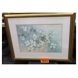 Vintage Dogwood Print Signed /Numbered
