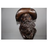 Bronze Bust of Cowboy by Jim Davidson