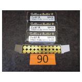 4 Boxes 7x57R 173 GR Sellier & Bellot Rifle