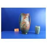 Vintage Roseville and McCoy Pottery