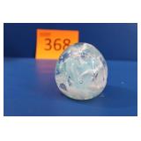 Handmade Kerry Glass Confetti Orb Paperweight