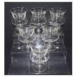 Shrimp Cocktail Glasses with Inserts