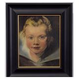 Portrait of a Young Girl  Oil on Canvas
