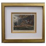 After Samuel Howitt 'Pheasant Hawking' Engraving