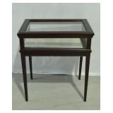 Mahogany Tabletop Display Cabinet / Vitrine