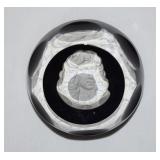 Baccarat Crystal Paperweight  Louis XIV