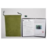 Natural Emerald 18.42ct Rectangle Cut Gemstone