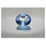 Oval Natural Light Blue Topaz 33.37 ct