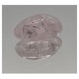 Large Natural Morganite 18.85ct Cabochon  Certifd