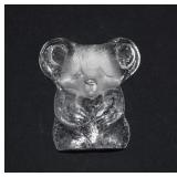 MCM Vintage Signed Kosta Boda Crystal Koala