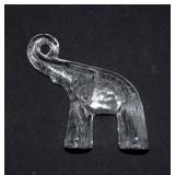 MCM Vintage Boda Sweden Crystal Elephant