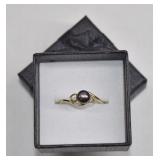 14K Gold Tahitian Pearl Ring