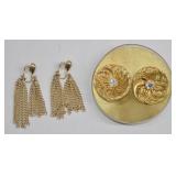 Sarah Coventry Clip-On Earrings Pair
