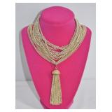 Sarah Coventry Gold Tone Necklaces (2)