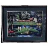 Golf Course Landscape Framed Print