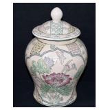 Oriental Porcelain Ginger Jar