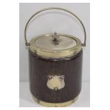 Vintage Biscuit Barrel w Ceramic Liner