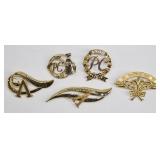 Vintage Avon Presidentï¿½s Club Pins Lot (5)