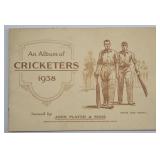 1938 Player's Cricketers Card Album
