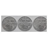 1984 Jacques Cartier Dollar Token Lot (3)