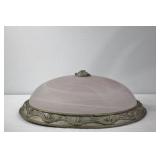 Modern Glass Dome Ceiling Fixture