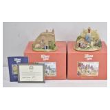 Lilliput Lane Cottage Pair w Boxes & Deeds