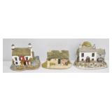 Lilliput Lane Cottage Collection, 3 Pcs