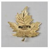 Bond-Boyd Newcomers Canada Maple Leaf Pin