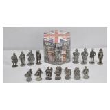 20 Pewter British History Figure Collection