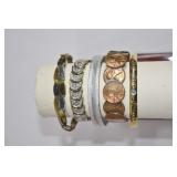Vintage Bracelet Assortment - 5 Pcs