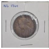 1864 Nova Scotia Large Cent
