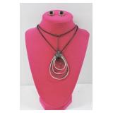 Liz Claiborne Set Necklace & Earrings