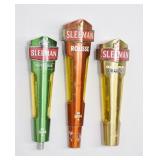 3 pcs Sleeman Cream Ale Beer Tap Handle