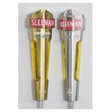 2 pcs Sleeman Cream Ale Beer Tap Handle