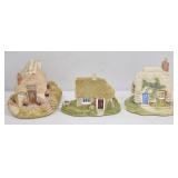 Lilliput Lane Cottage Collection, 3 Pcs